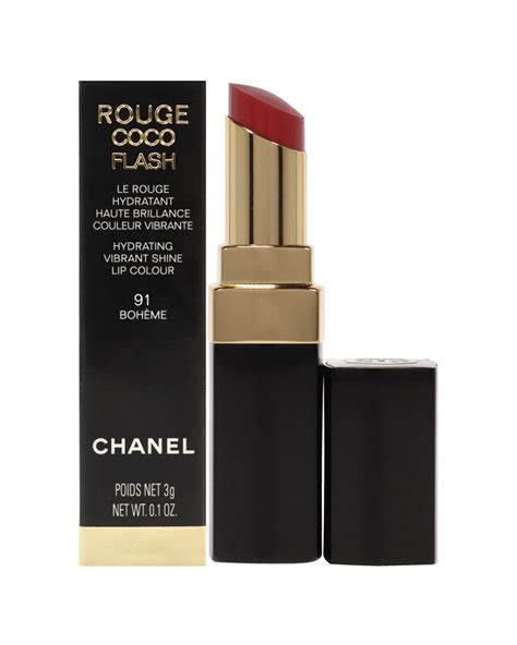 chanel lipstick 91 boheme|Chanel Rouge Coco Flash Hydrating Vibrant Shine Lip Colour .